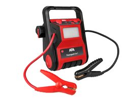 Startovací zdroj s kompresorem APA, USB a LED 12V / 220V, 600A