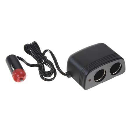 Dvojitá CL zásuvka s 2x USB nabíječkou a CL zástrčkou s voltmetrem