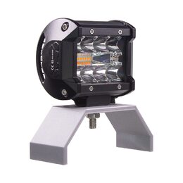 LED světlo hranaté bílé/oranžové, 45W, ECE R10