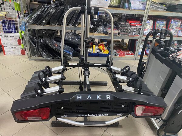 Nosič kol na tažné zařízení HAKR TRIP 3 TOP Plus, 3 kola - Vystavený kus