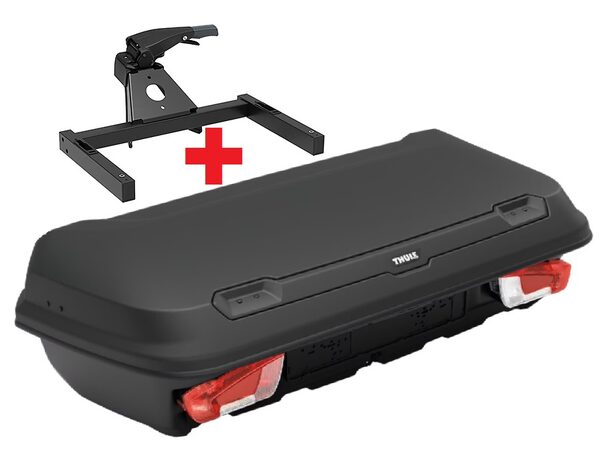 Thule platforma + Thule box Arcos L na tažné zařízení