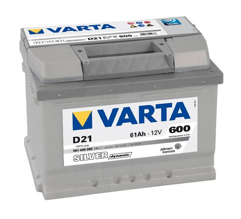 Autobaterie VARTA SILVER dynamic 61Ah 12V 600A