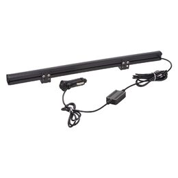 Gumové výstražné LED světlo vnější, oranžové, 12/24V, 440mm
