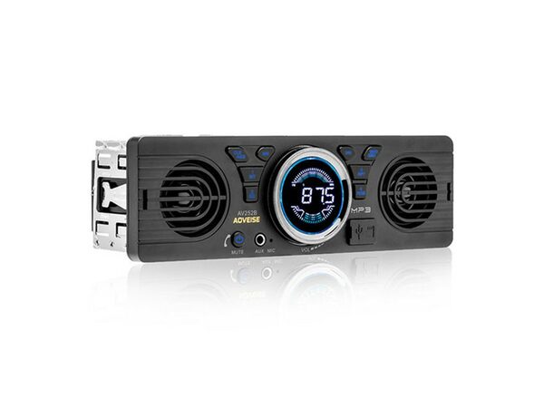 1DIN autorádio Bluetooth/USB/SD/AUX, s vestavěnými reproduktory