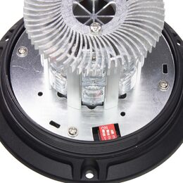 LED maják, 12-24V, 16x5W LED oranžový, magnet, ECE R65