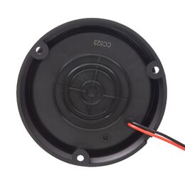 LED maják, 12-24V, 24xLED modrý, pevná montáž, ECE R65