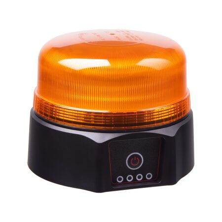 AKU LED maják, 36xLED oranžový, magnet, ECE R65
