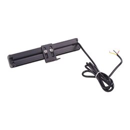 Gumové výstražné LED světlo vnější, modro-červené, 12V, 150mm
