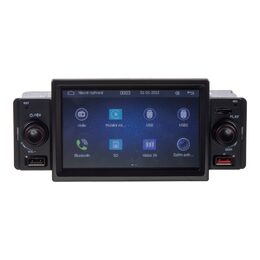 1DIN autorádio s 5" LCD/3x USB/SD/Bluetooth/CarPlay/AndroidAuto