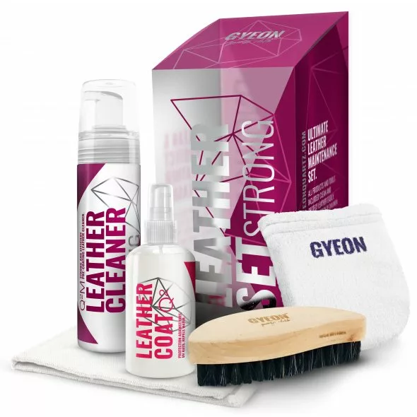 Sada pro čištění a impregnaci kůže Gyeon Q2M Leather Set STRONG