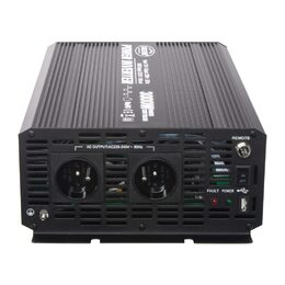 Měnič napětí z 12/230V + USB, 3000W