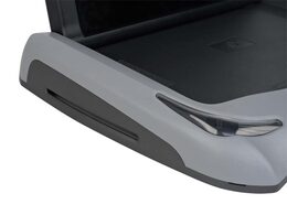 Stropní monitor 10"šedý s DVD/SD/USB + výměnný kryt béžový/černý