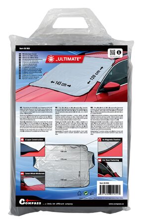 Clona 2v1 ULTIMATE na čelní sklo 145 x120cm s magnety