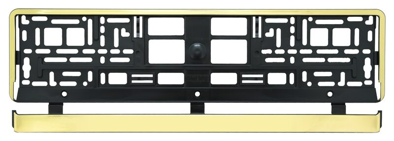 Podložka pod SPZ GOLD STRIP