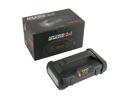 Startovací zdroj (JumpStarter) s kompresorem, 74Wh/2000A, 12V