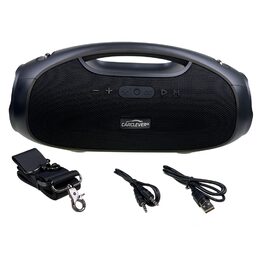 CARCLEVER bezdrátový Bluetooth reproduktor, voděodolný IPX6, USB, AUX, MIC, RGB
