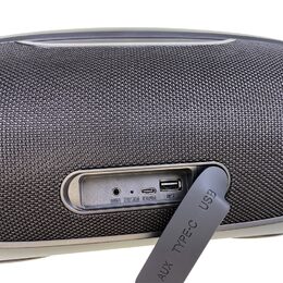 CARCLEVER bezdrátový Bluetooth reproduktor, voděodolný IPX6, USB, AUX, MIC, RGB
