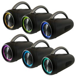 CARCLEVER bezdrátový Bluetooth reproduktor, voděodolný USB, AUX, MIC, TWS, IPX5