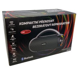 CARCLEVER bezdrátový Bluetooth reproduktor, voděodolný USB, AUX, MIC, TWS, IPX5