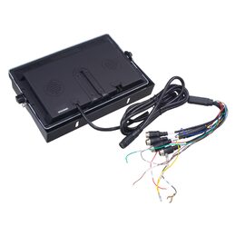AHD monitor 10" s kvadrátorem a s 4x4PIN vstupy, DVR, s Apple CarPlay, Android auto, Bluet