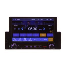 1DIN autorádio s 6,2" LCD/3x USB/Bluetooth/CarPlay/AndroidAuto/Mirrorlink
