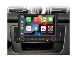 1DIN autorádio s 6,2" LCD/3x USB/Bluetooth/CarPlay/AndroidAuto/Mirrorlink