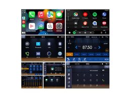 1DIN autorádio s 6,2" LCD/3x USB/Bluetooth/CarPlay/AndroidAuto/Mirrorlink