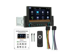 1DIN autorádio s 6,2" LCD/3x USB/Bluetooth/CarPlay/AndroidAuto/Mirrorlink