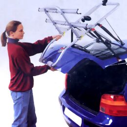 Nosič 2 jízdních kol na zadní část vozu - Menabo Steel Bike