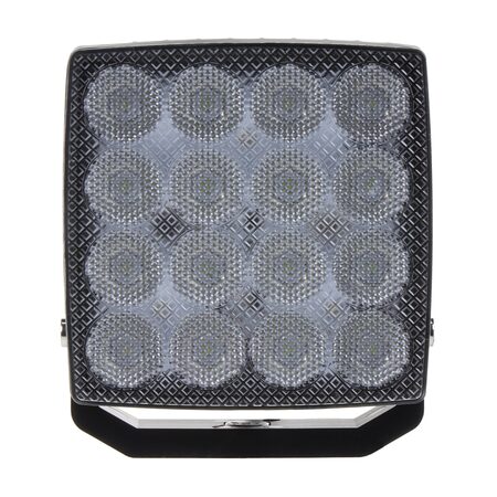 LED světlo čtvercové, 16x3W, 110x110mm, ECE R10