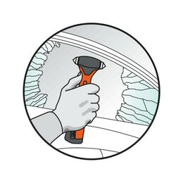 Bezpečnostní kladívko LAMPA Life-Hammer Plus 235x145x40mm
