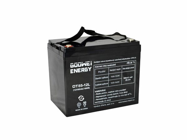 Trakční (AGM) baterie GOOWEI ENERGY OTL85-12, 85Ah, 12V