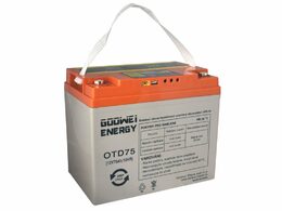 DEEP CYCLE (GEL) baterie GOOWEI ENERGY OTD75, 75Ah, 12V
