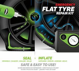 Polo-Automatická opravná AUTO sada Slime "Smart Spair" rychlé řešení defektů