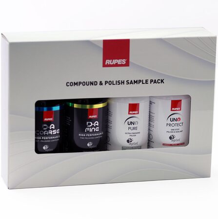 Sada leštících past Rupes Compound & Polish Sample Pack