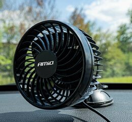 Ventilátor do auta s přísavkou 15,2cm 24V