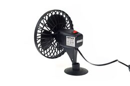 Ventilátor do auta s přísavkou 12V - 10cm