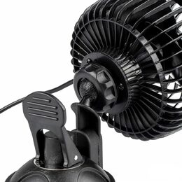 Ventilátor do auta s přísavkou 11,4cm 12V