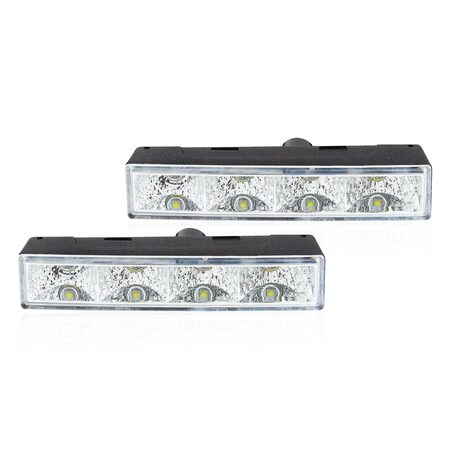 Světla pro denní svícení (DRL), 12-24V, 125x24x47 mm