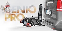 Nosič 2 kol na tažné Atera Genio Pro Advanced BLACK skládací
