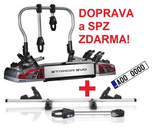 Nosič 3 kol na tažné Atera Strada EVO 2+1