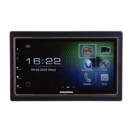 GRUNDIG 2DIN DAB+ / FM autorádio / 6,8" displej / USB / Bluetooth / Apple CarPlay / Androi