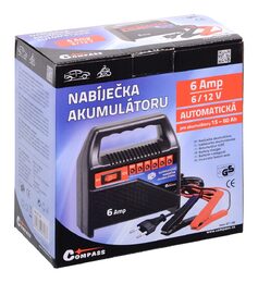 Nabíječka 6Amp 6/12V TÜV/GS/CE