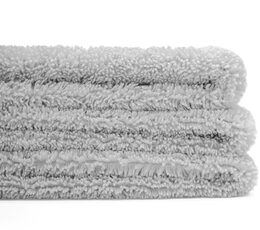 Sada mikrovláknových utěrek The Collection Dual Pile 420 GSM 40x40 cm 3 pack (Ice Grey)