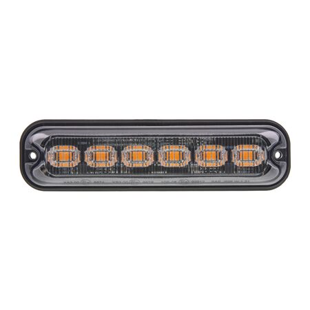 PREDATOR 6x4W LED, 12-24V, oranžový, ECE R65