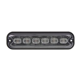 PREDATOR 6x4W LED, 12-24V, červený, ECE R10