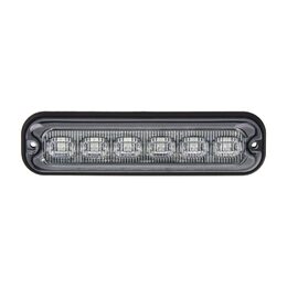PREDATOR 6x4W LED, 12-24V, červeno-modrý ECE R10