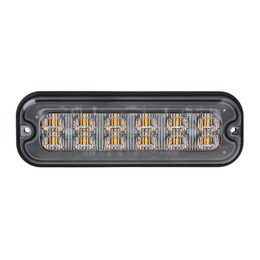 PREDATOR 12x4W LED, 12-24V, oranžový, ECE R65