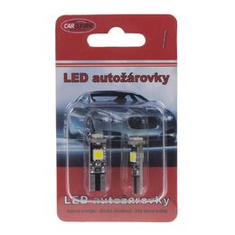 LED žárovka 12V T10, 3LED/3SMD