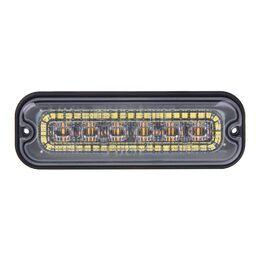Přední bílé obrysové LED světlo s výstražným oranžovým světlem, 12-24V, ECE R65